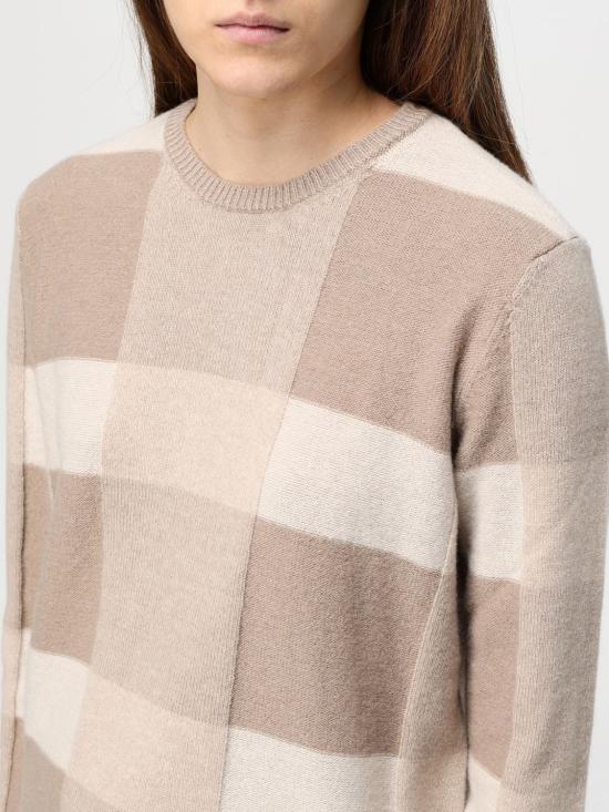 24FW 엠포리오 아르마니 스웨터 EW000388AF10748 F1015 Natural - EMPORIO ARMANI