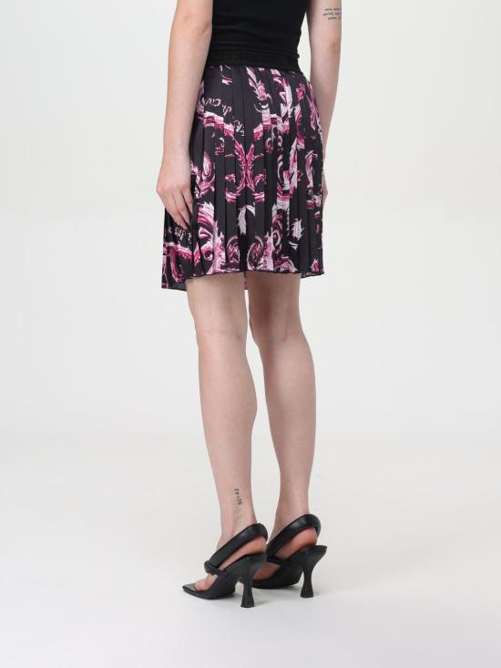 24FW 베르사체 스커트 77HAE820NS462 QY2 Black 1 - VERSACE