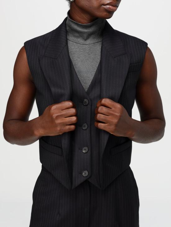 24FW 알렉산더 맥퀸 베스트 798502QJAEI 4100 Navy - ALEXANDER MCQUEEN