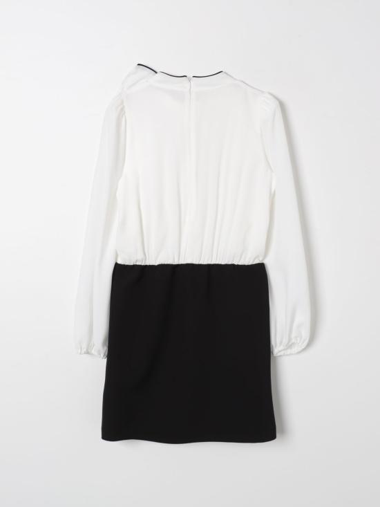 25FW [키즈] 미스블루마린 원피스 IF4036T2614 09M04 Black - MISS BLUMARINE