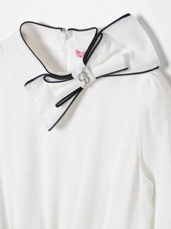 25FW [키즈] 미스블루마린 원피스 IF4036T2614 09M04 Black - MISS BLUMARINE