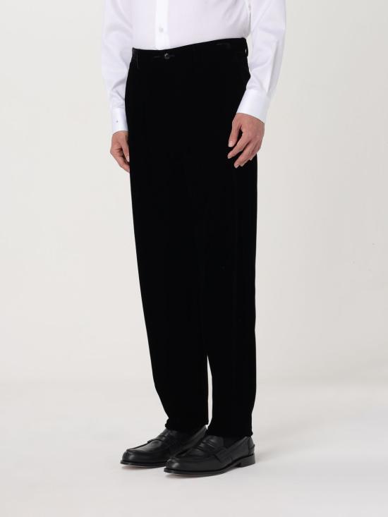  조르지오 아르마니 스트레이트 팬츠 GM000587TE10046 UC001 Black - GIORGIO ARMANI