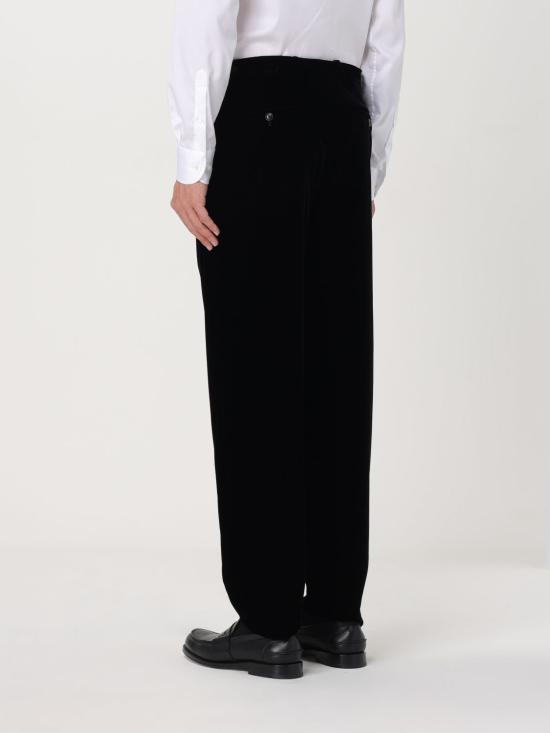  조르지오 아르마니 스트레이트 팬츠 GM000587TE10046 UC001 Black - GIORGIO ARMANI