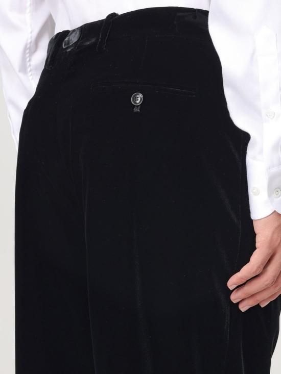  조르지오 아르마니 스트레이트 팬츠 GM000587TE10046 UC001 Black - GIORGIO ARMANI