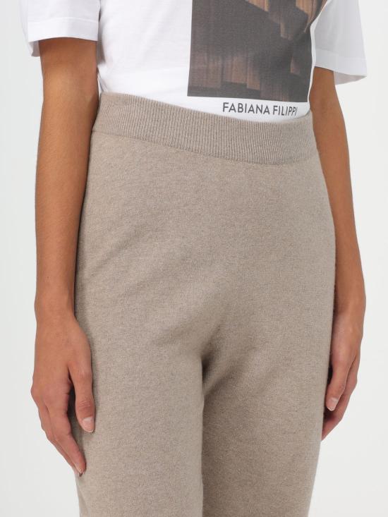 25FW 파비아나 필리피 스트레이트 팬츠 PADP02F240X6120000 088P Dove Grey - FABIANA FILIPPI