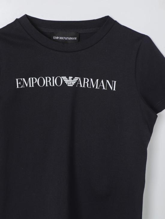 25FW [키즈] 엠포리오 아르마니 티셔츠 8N4TN51JPZZ 0974 Navy - EMPORIO ARMANI