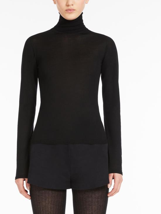  막스마라 긴팔 티셔츠 2421366153650ADDA 002 NERO - MAX MARA