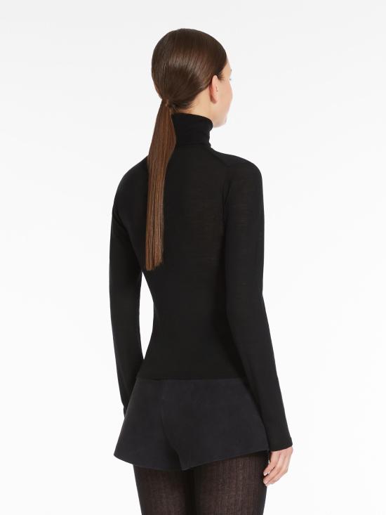  막스마라 긴팔 티셔츠 2421366153650ADDA 002 NERO - MAX MARA