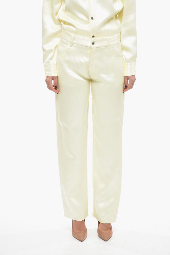  보테가베네타 스트레이트 팬츠 730179V1JS0 7112 Yellow