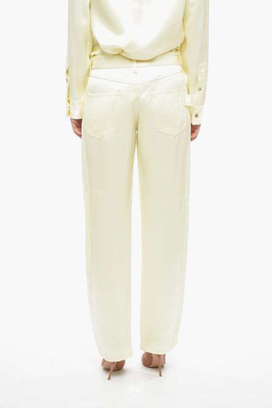  보테가베네타 스트레이트 팬츠 730179V1JS0 7112 Yellow - BOTTEGA VENETA