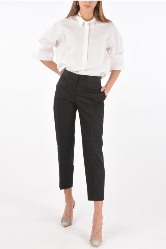  질샌더 스트레이트 팬츠 JSPS300800 WS24380L 001 Black - JIL SANDER