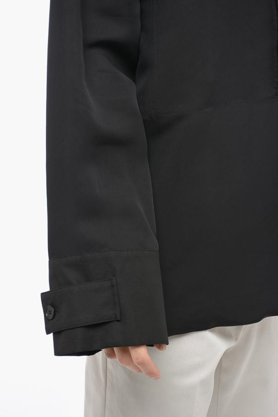  질샌더 집업 니트 J21BN0115 JTN180 001 Black - JIL SANDER