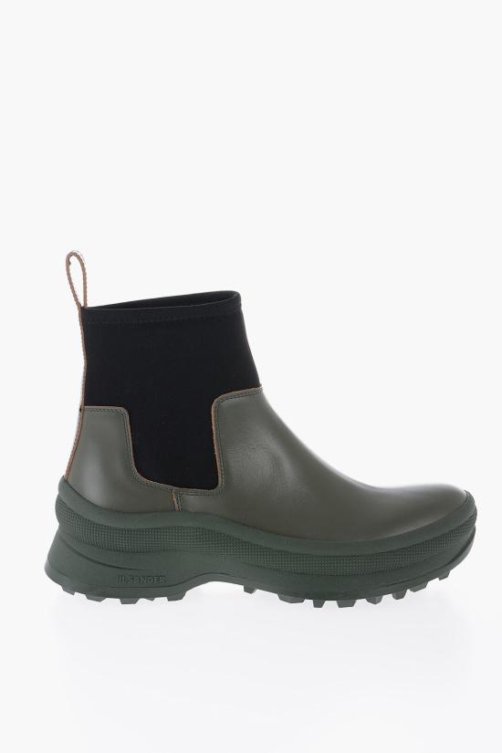  질샌더 부츠 J50WU0003 P4193 315 Green - JIL SANDER