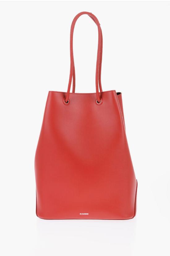  질샌더 토트백 J09WC0002 P5945 620 Red