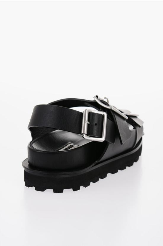  질샌더 샌들 J33WP0003 P0503 001 Black - JIL SANDER