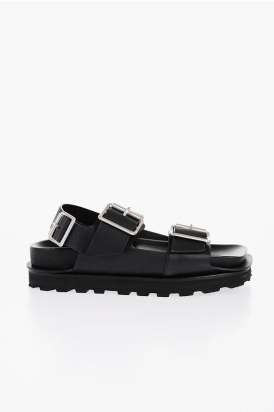  질샌더 샌들 J33WP0003 P0503 001 Black - JIL SANDER