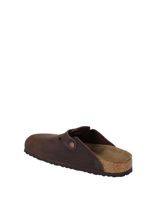 26SS 버켄스탁 보스턴 오일드 레더 클로그 860133HABANA Brown - BIRKENSTOCK