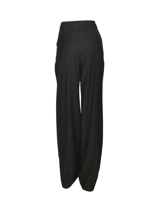  앤 드뮐미스터 스트레이트 팬츠 B0012252 FA515 099 Black - ANN DEMEULEMEESTER