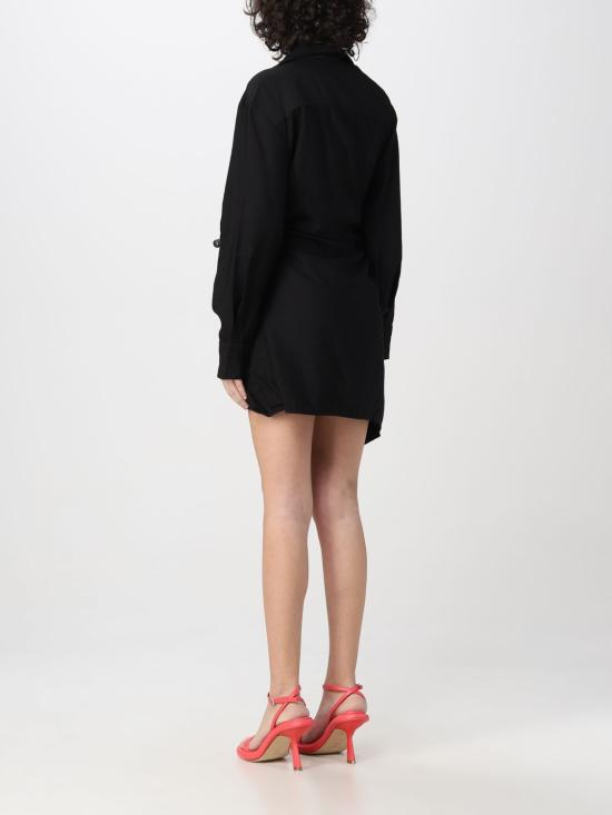 25FW 자크뮈스 숏 원피스 21H213DR0091020 990 Black - JACQUEMUS