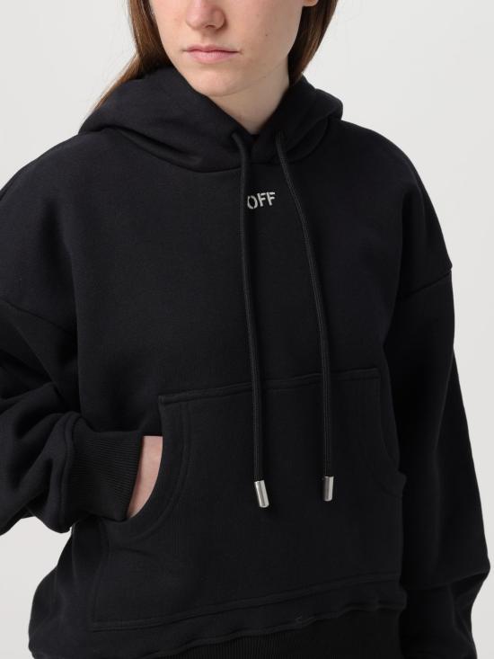 25FW 오프화이트 스웨터 OWBB061C99FLE001 1001 Black - OFF WHITE