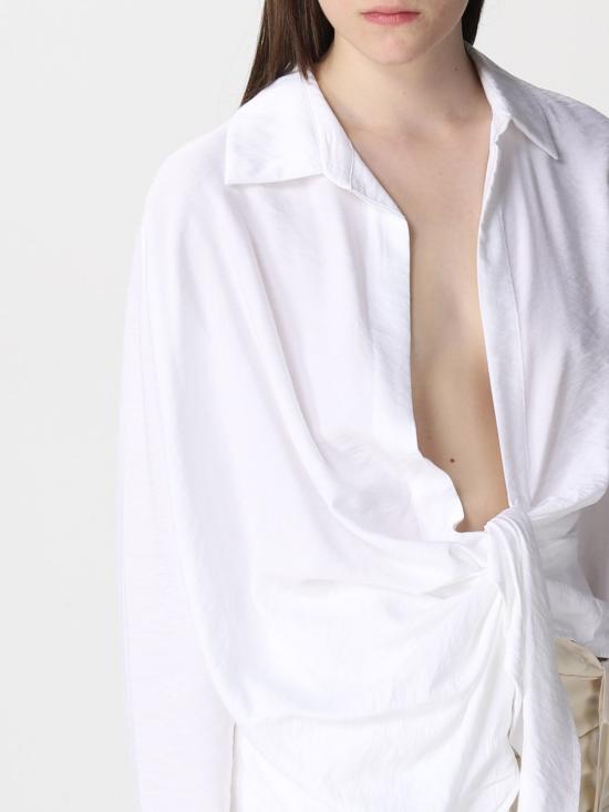 25FW 자크뮈스 블라우스 21H213SH0021020 100 White - JACQUEMUS