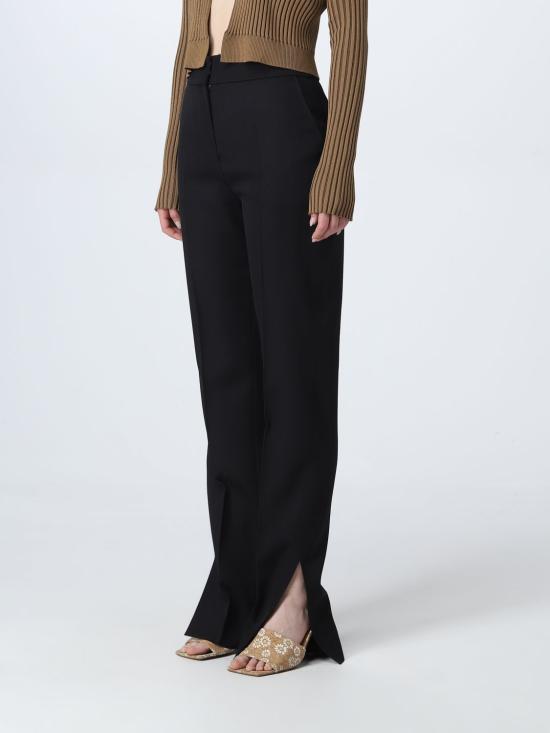 25FW 자크뮈스 스트레이트 팬츠 23E231PA0381333 990 Black - JACQUEMUS