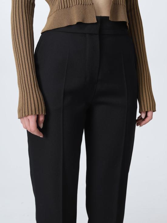 25FW 자크뮈스 스트레이트 팬츠 23E231PA0381333 990 Black - JACQUEMUS