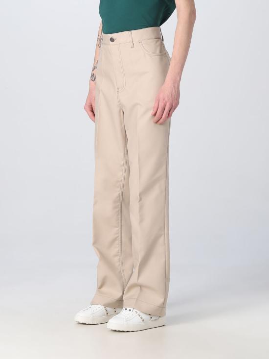 25FW 발렌티노 가라바니 스트레이트 팬츠 2V3RBJ608YE LZ8 Beige - VALENTINO GARAVANI