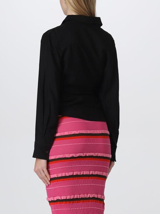 25FW 자크뮈스 블라우스 21H213SH0021020 990 Black - JACQUEMUS