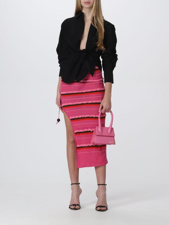 25FW 자크뮈스 블라우스 21H213SH0021020 990 Black - JACQUEMUS