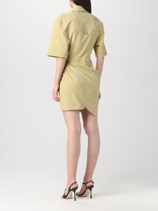 25FW 자크뮈스 숏 원피스 23E231DR0531084 530 Beige - JACQUEMUS
