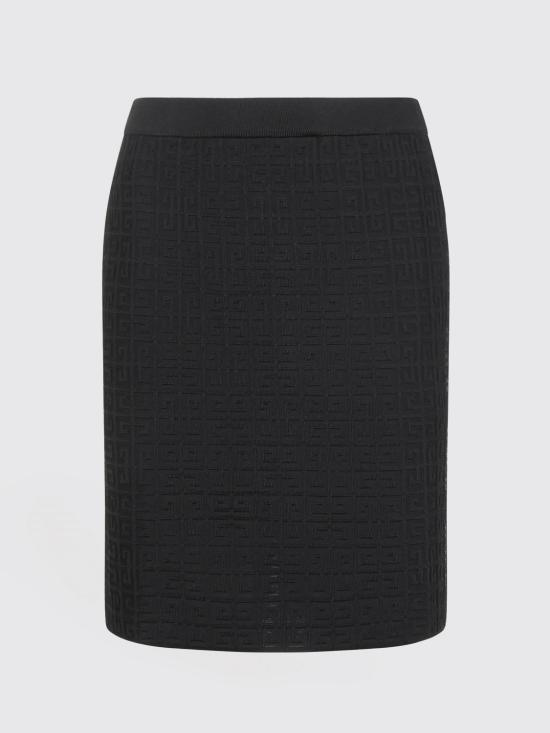 25FW 지방시 스커트 BW40LL4ZA4 001 Black