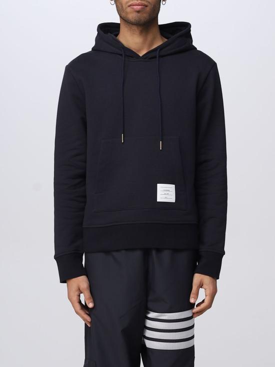 25FW 톰브라운 후드 티셔츠 MJT364E06931 415 Blue