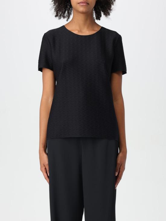 24FW 엠포리오 아르마니 반팔 티셔츠 6D2M8J2JILZ F016 Black