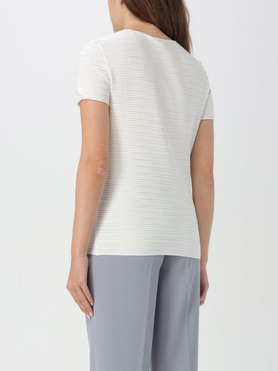 24FW 엠포리오 아르마니 반팔 티셔츠 6D2M8J2JILZ F111 White - EMPORIO ARMANI