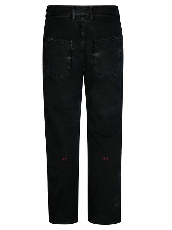 24FW 44레이블 스트레이트 팬츠 B0030531 FA408 Black mosso 291 Nero - 44 LABEL