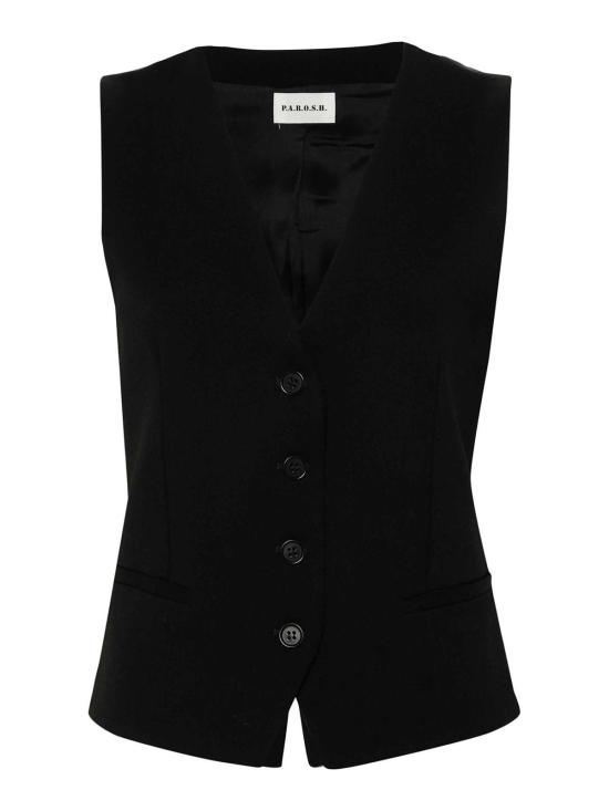 24FW 파로쉬 베스트 LILIUXY24D410034 013 NERO