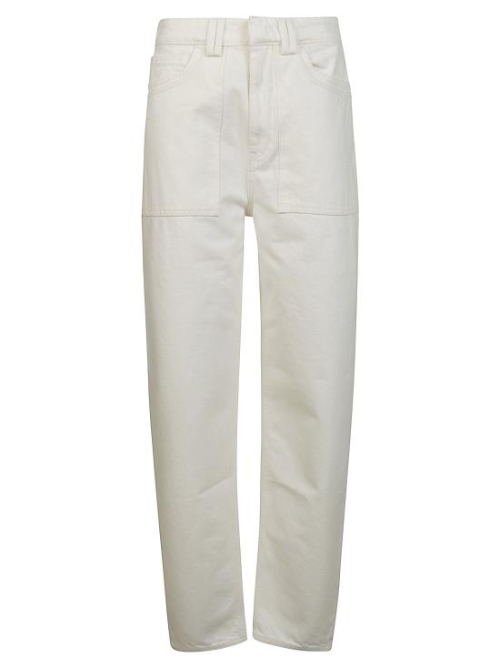  레브 데님 팬츠 A07789027 WHITE BIANCO