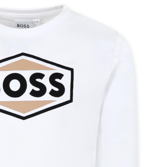  [키즈] 보스 티셔츠 J25O86 10P WHITE - BOSS