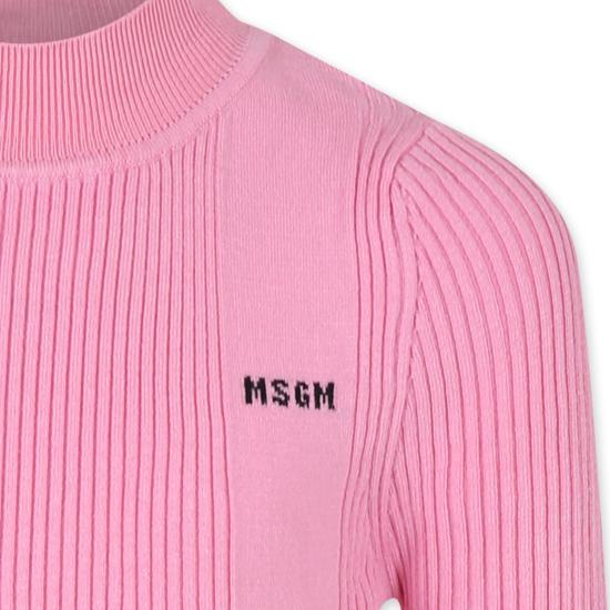 24FW [키즈] 엠에스지엠 티셔츠 F4MSJGTN029 042 PINK - MSGM