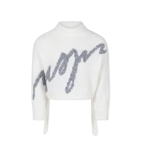 24FW [키즈] 엠에스지엠 탑 F4MSJGTN113 001 IVORY - MSGM