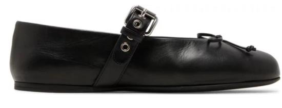 25SS 미우미우 플랫 슈즈 5F210E 070 F0002