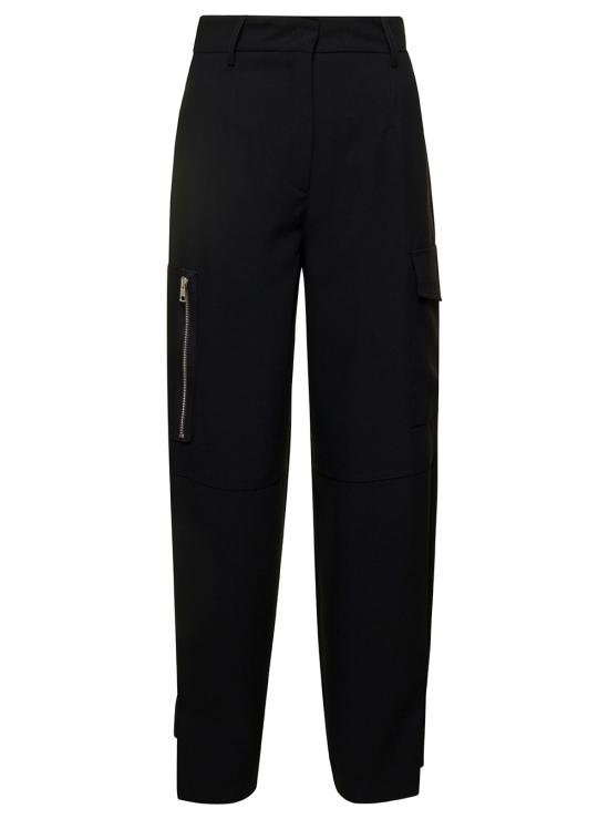 25FW 플레인 스트레이트 팬츠 38014203NERO Black