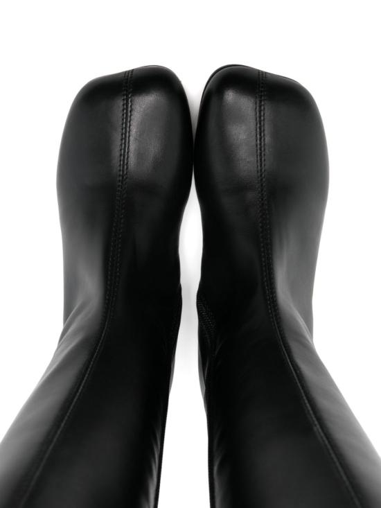 24FW [주니어] MM6 메종마르지엘라 미들 부츠 78109 2 Black - MM6 MAISON MARGIELA