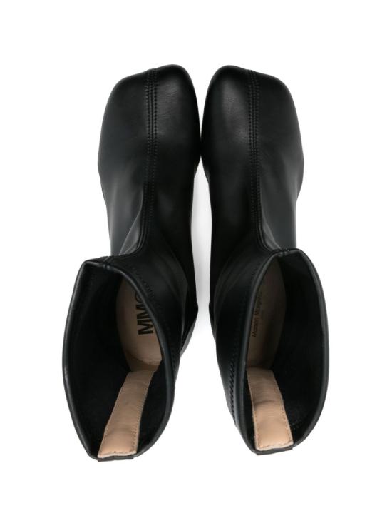 24FW [키즈] MM6 메종마르지엘라 미들 부츠 78107 2 Black - MM6 MAISON MARGIELA