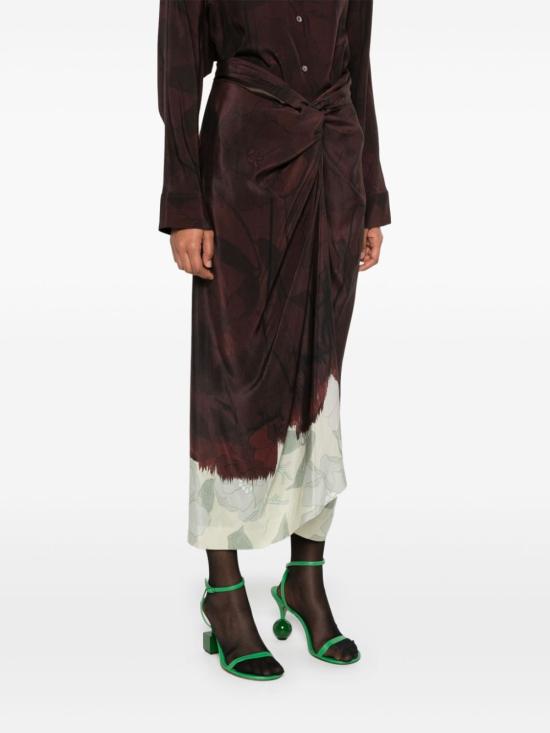  드리스 반 노튼 롱 스커트 108069069703 BRN - DRIES VAN NOTEN