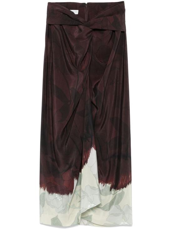  드리스 반 노튼 롱 스커트 108069069703 BRN