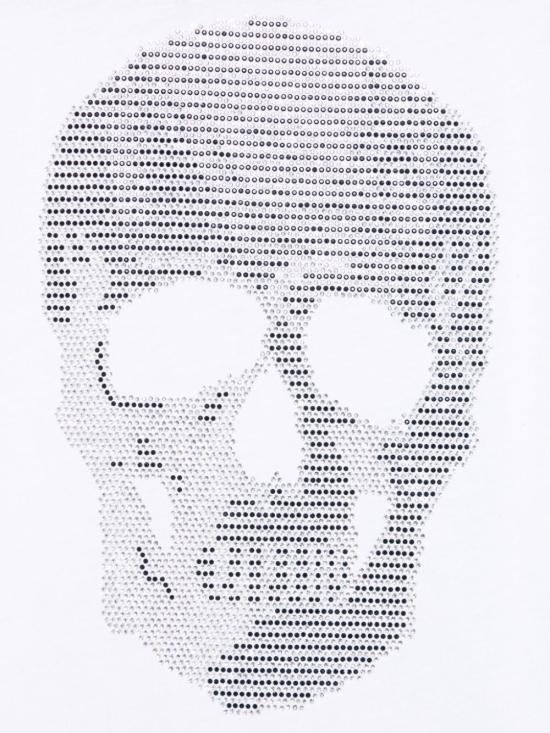  [키즈] 필립 플레인 티셔츠 BTK1278PJY002N 01 WHITE - PHILIPP PLEIN