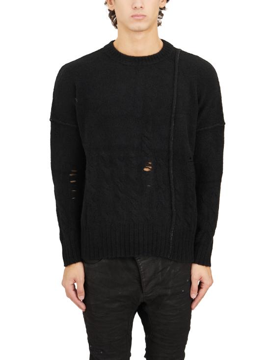  이자벨베네나토 스웨터 IUK04F24BLACK Black