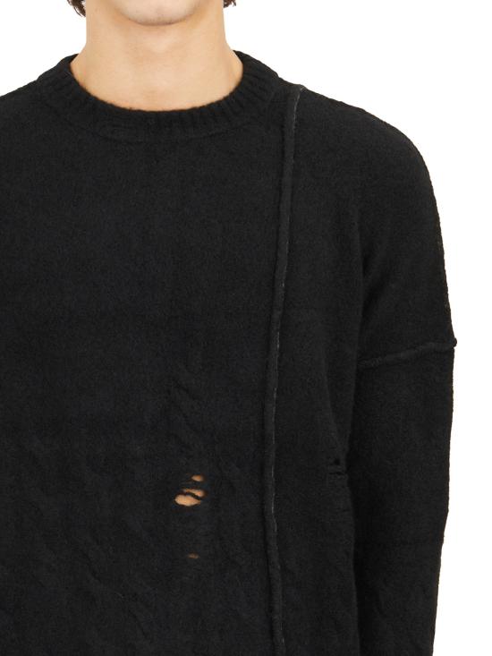  이자벨베네나토 스웨터 IUK04F24BLACK Black - ISABEL BENENATO